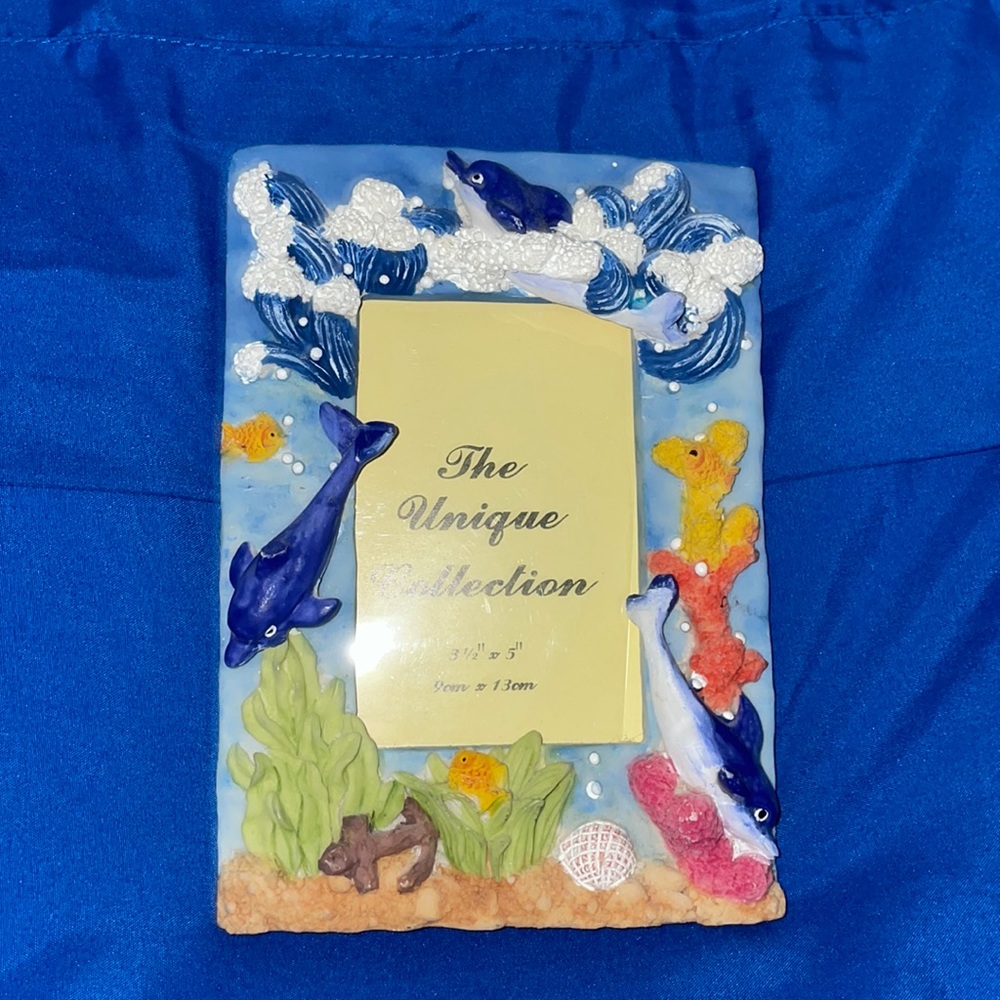 Dolphin great condition picture frame